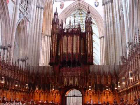 York Minster Theodore Dubois 'Toccata' played by Francis Jackson.flv