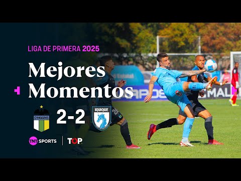 ⚽ Compacto TOP | 🔵⚪ O'Higgins 2 - 2 🔵 Deportes Iquique | Liga de Primera 2025 🏆 - Fecha 9 🗓️