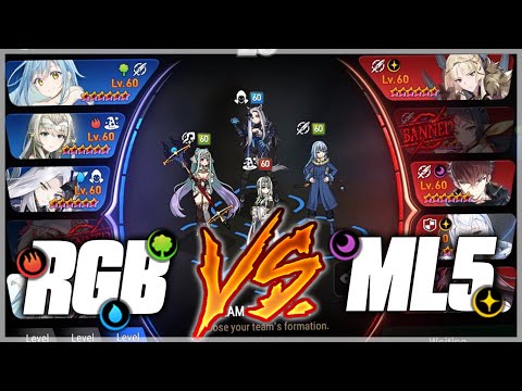 BEAT ML5 TEAM with ONLY RGB UNITS!! - Epic Seven