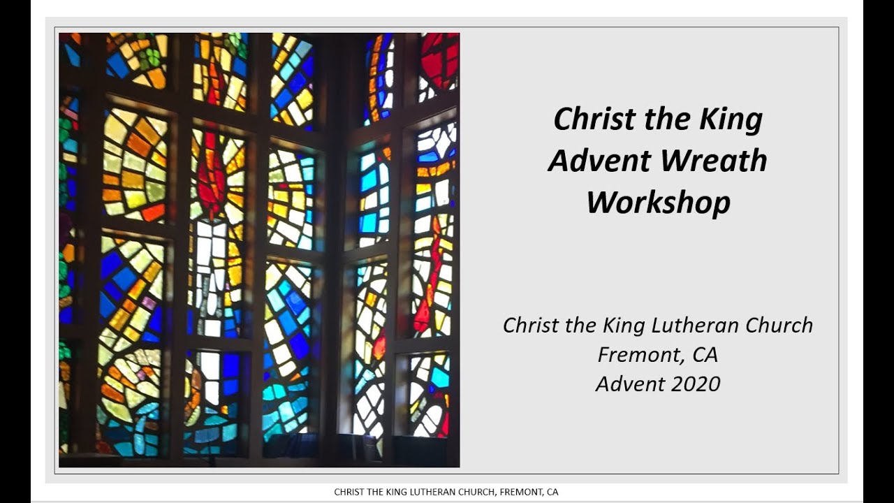 CTK Advent Wreath Workshop