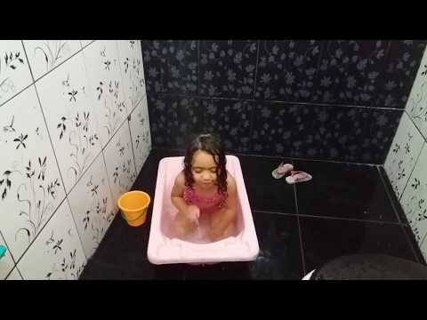 banho de banheira.