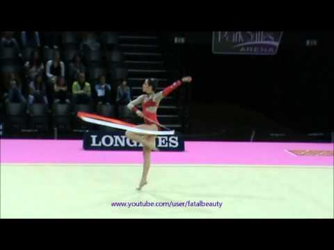 Natalia AZEVEDO GAUDIO ribbon - 2011 Montpellier worlds qualifs