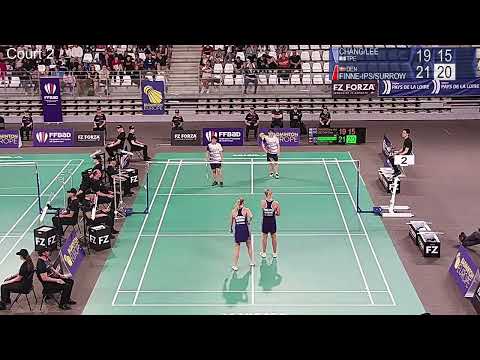Match point – Chang / Lee vs Finne-Ipsen / Surrow - WD, SF - Nantes Int. Challenge 2022