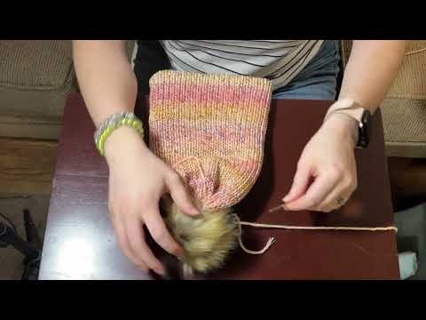 How to Machine Knit a Child's Hat - 48 Pin Sentro Knitting Machine Tutorial for Beginners