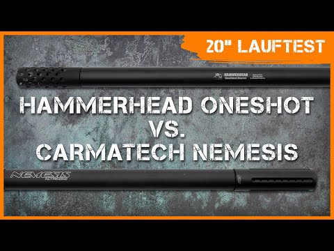 20" Lauftest: Hammerhead Oneshot vs. Carmatech Nemesis – Welcher Lauf performt besser?