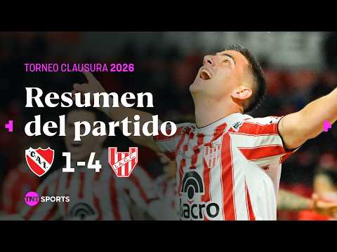 INSTITUTO GOLEÓ A INDEPENDIENTE Y ES PUNTERO DE LA ZONA A| #Independinte 1-4 #Instituto | Resumen