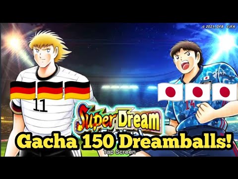 Gacha 150 Dreamballs! Super Dream Festival Schneider & Misugi! Captain Tsubasa Dream Team