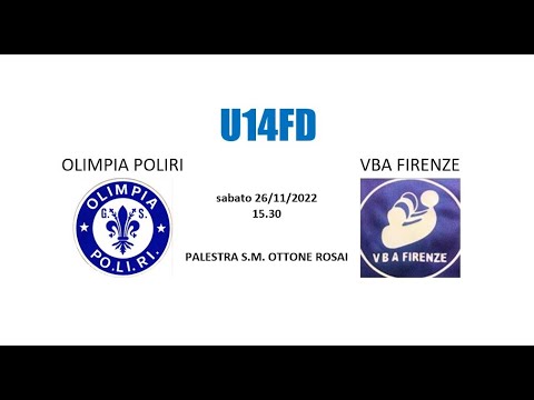 U14FD - OLIMPIA POLIRI vs. VBA FIRENZE