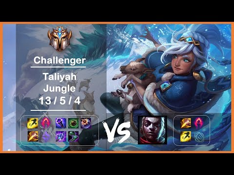 Jungle Taliyah vs Ekko Patch 11.18