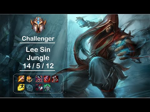 [4K] Challenger Lee Sin Jungle (14/5/12) Ep.652