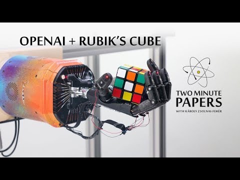 OpenAI’s Robot Hand Won't Stop Rotating The Rubik Cube ?