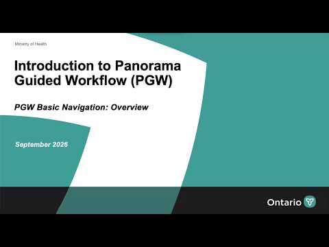 Introduction to Panorama Guided Workflow
