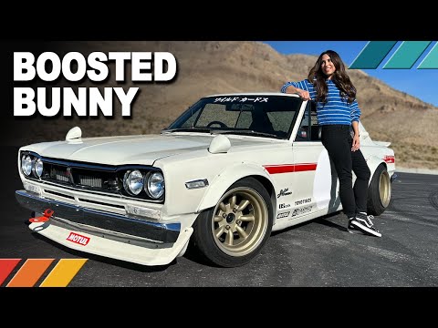 BOOSTED BUNNY: Triple-Carb Turbo Hakosuka Period-Correct '72 Nissan Skyline | EP29