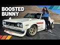 BOOSTED BUNNY Triple Carb Turbo Hakosuka Period Correct 72 Nissan Skyline EP29