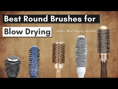 5 Best Round Brushes for Blow Drying in 2023