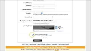 Registering at Appliantology