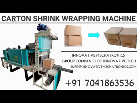 Carton Box Shrink Wrapping Machine