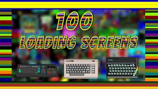 100 Loading Screens - Amstrad CPC,Commodore 64,ZX Spectrum