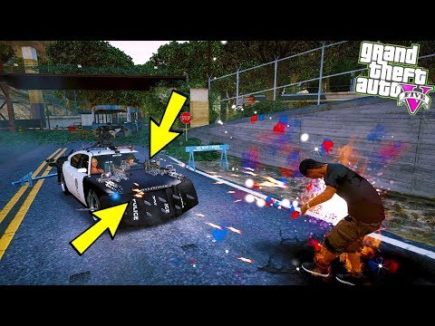 SÜPER GÜÇLÜ ZOMBİ POLİS ARACI! - GTA 5 ZOMBİ KIYAMETİ MODU