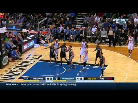 Extended Timberwolves Highlights - Wolves vs Grizzlies 1-31-14