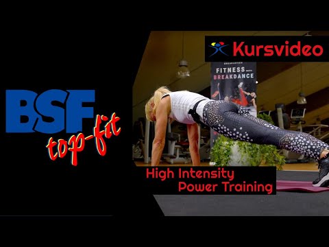 High Intensity Power Training Online-Kurs • BSF topfit