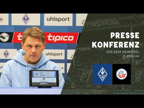 3rd League | Matchday 21 | SV Waldhof - F.C. Hansa Rostock | Pre-match press conference