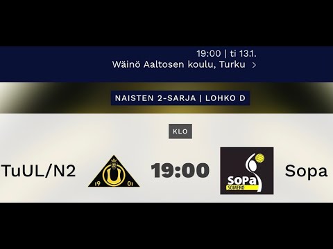 Tuul /N2 - SoPa N2 // Ti  13.1.2026 klo 19:00  //Wäinö Aaltosen Koulu, Turku