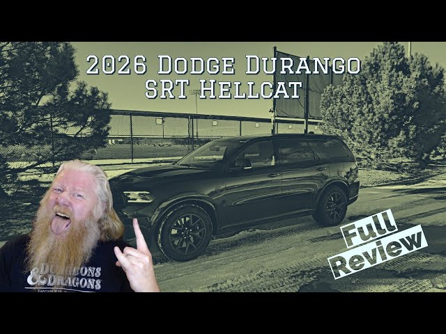 The 2026 Dodge Durango SRT Hellcat Review: A Muscle SUV That Defies ...