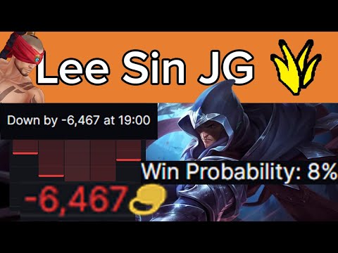 647LP Lee Sin vs Talon Jungle Carrying From Behind