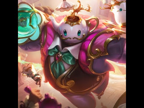 Cafe Cuties Bard - League of Legends Skin Showcase