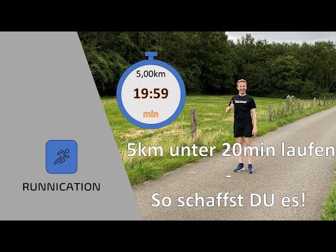 Running 5km in under 20 minutes - Here's how YOU can do it!