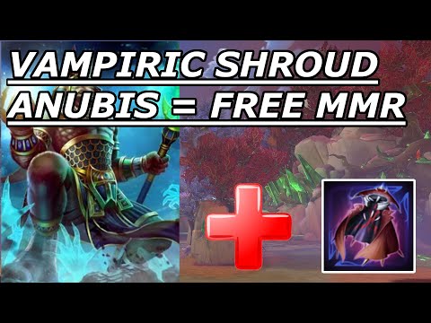 SACRIFICIAL SHROUD DEMOLISHES EVERYONE (A-Z Anubis) - Season 8 Ranked 1v1 Duel - SMITE
