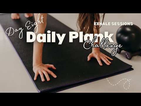December Plank Challenge Day 8 | Build Strength at Home | Beginner Friendly Workout | Barre Pilates