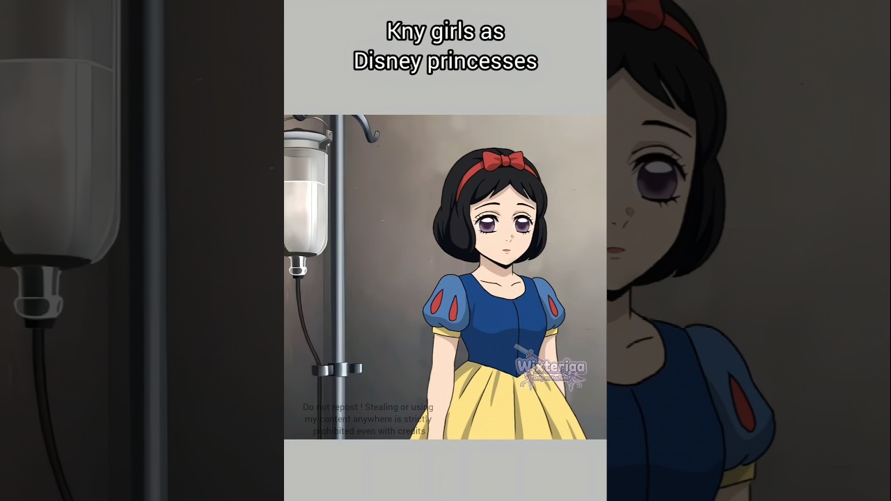 KNY girls as Disney princess ❤️#kny #knyoc #demonslayer