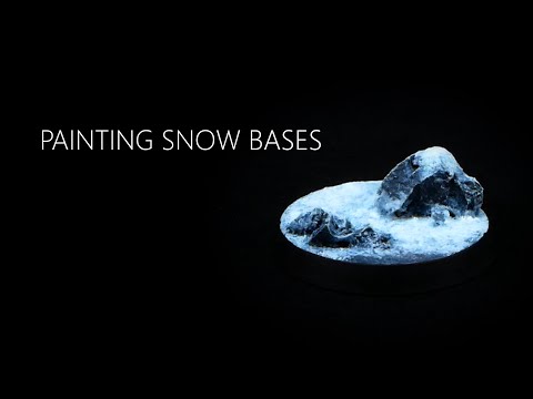Painting Snow Bases