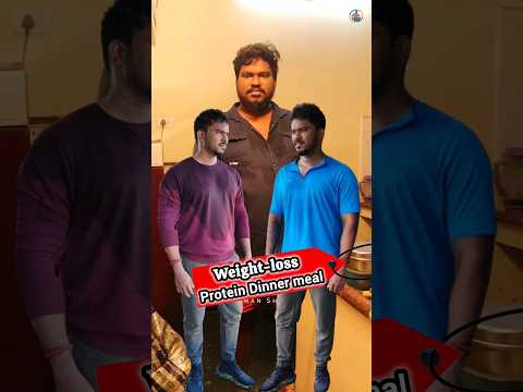 ✅ High protein dinner meal | Calories-520 | Protein-22grams #fatloss #weightloss #andamanshakthi