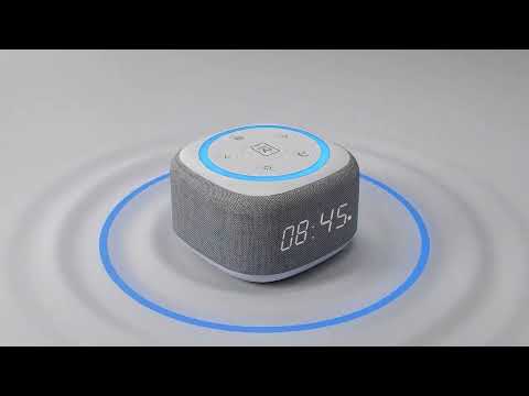 Gemini BRS-180 Bluetooth Home Speaker – Night Light, 15 Sleep Sounds, LED Alarm Clock & Voice-Assistant Button image 10