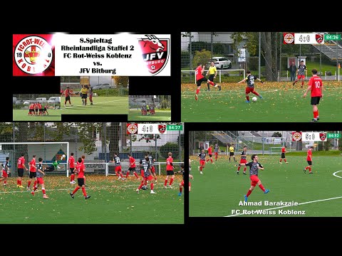A-Junioren: FC Rot-Weiss Koblenz vs. JFV Bitburg