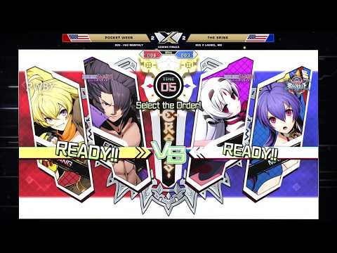 XCS FGC BB:CTB -  Pocket Weeb Vs.  The Spine - BlazBlue: Cross Tag Battle Losers Finals