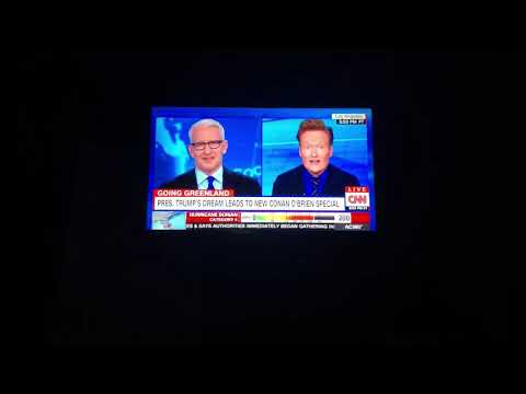 Anderson Cooper cracks up of Conan O’Brien’s jokes Part 2