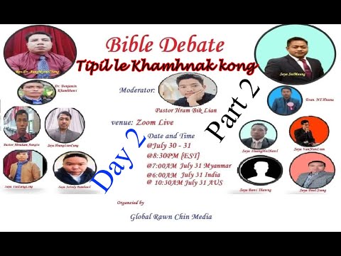 Debate Zaan Hnihnak  Topics Tipil Kong le Khamhnak Kong