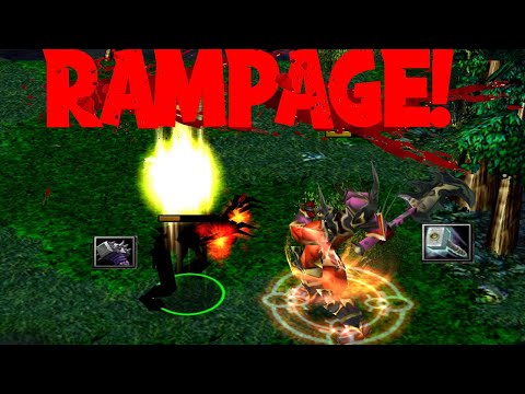 DOTA NAIX VS SVEN (MAD LIFESTEALER RAMPAGEEE!!!)