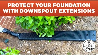 PROTECT YOUR HOME | You Should ALWAYS Use Downspout Extensions To Divert Water Away From Your Home