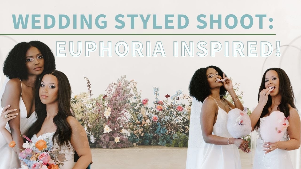 Behind The Scenes of a Styled Shoot / Euphoria Inspired!