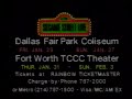 Sesame Street Live Dallas Fair Park Commercial 1980s 1990s
