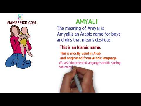 The meaning of Amyali