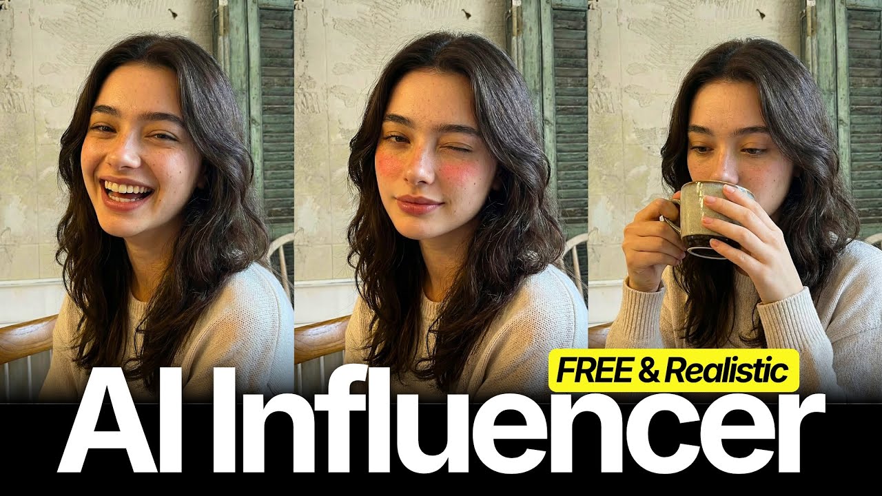 How to Create AI Influencer For FREE ! Hyper Realistic AI Influencer