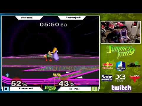Summer Jam 9 - Top 8 - Vincessant vs SS | PB&J Loser's Semis