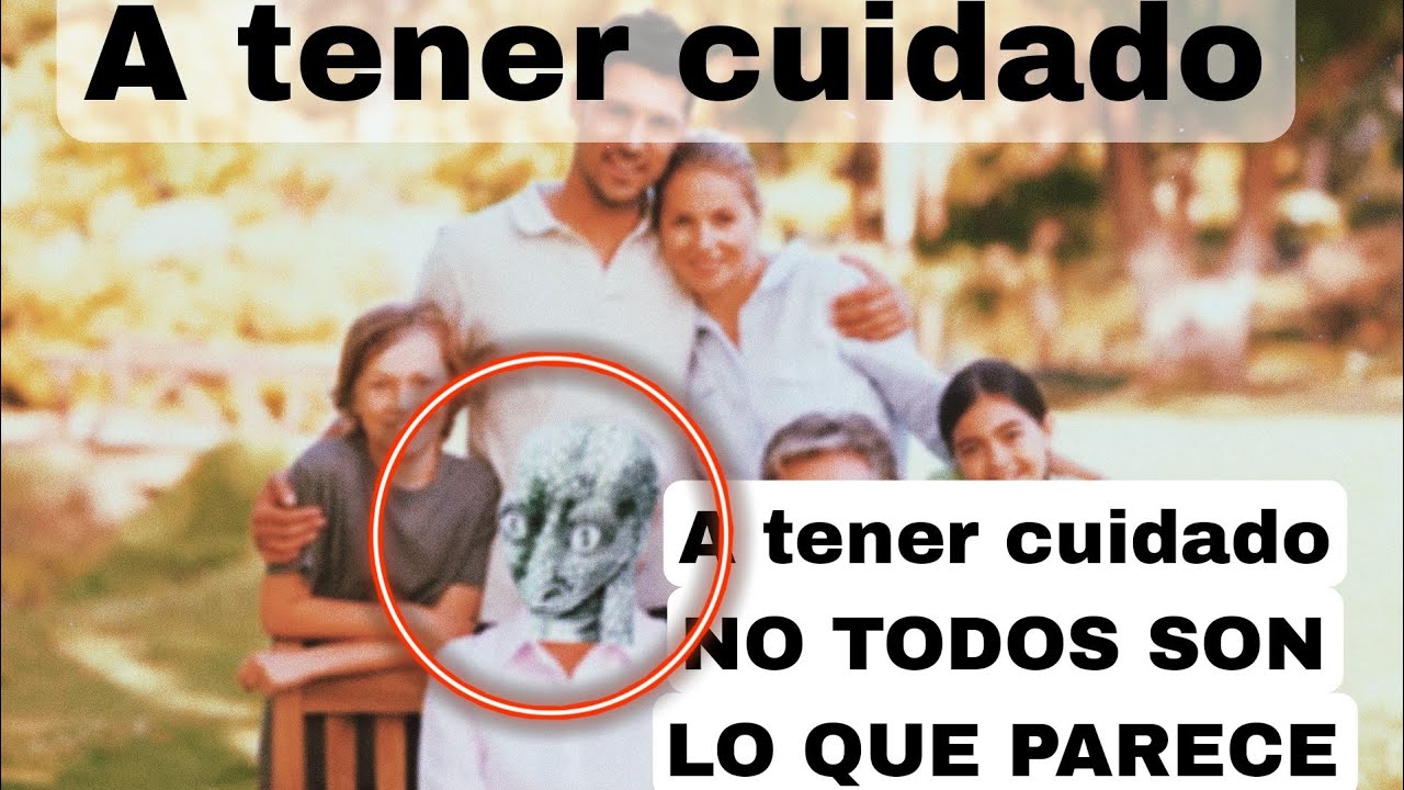 No todas las personas SON LO QUE PARECEN||seres que se camuflan ENTRE HUMANOS