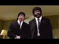Eddie Guerrero and Booker T do their best "Pulp Fiction" impersonations: WrestleMania 21